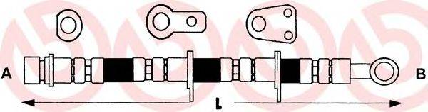 BREMBO T52023 Гальмівний шланг