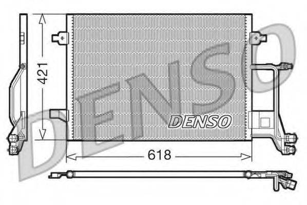 DENSO DCN02013 Конденсатор, кондиціонер