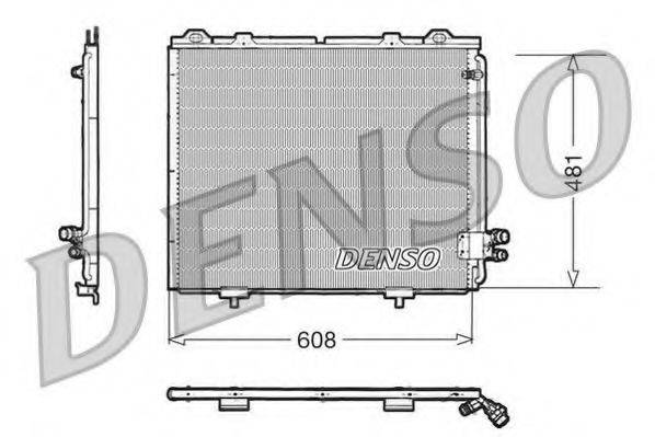 DENSO DCN17017 Конденсатор, кондиціонер