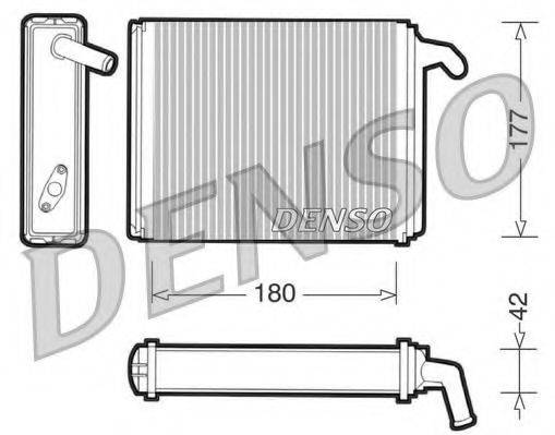 DENSO DRR09041 Теплообмінник, опалення салону