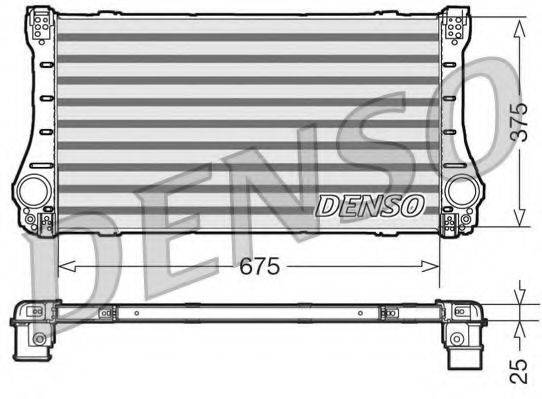 DENSO DIT50005 Інтеркулер