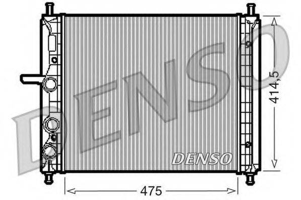 DENSO DRM09034 Радіатор, охолодження двигуна