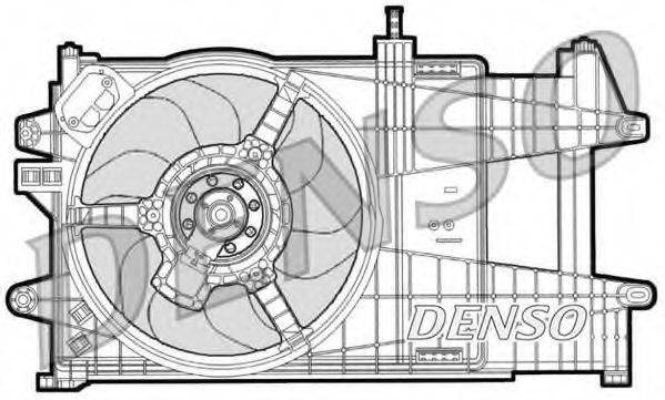 DENSO DER09039 Вентилятор, охолодження двигуна