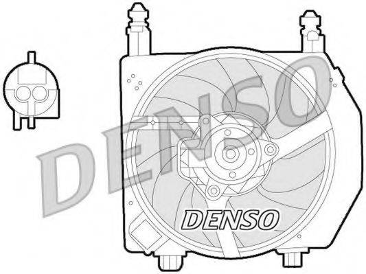 DENSO DER10006 Вентилятор, охолодження двигуна