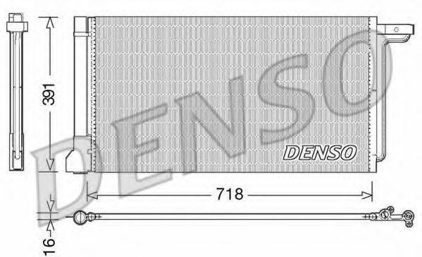 DENSO DCN10028 Конденсатор, кондиціонер