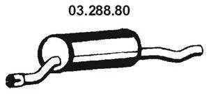 EBERSPACHER 0328880 Середній глушник вихлопних газів