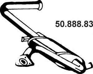 EBERSPACHER 5088883 Глушник вихлопних газів кінцевий