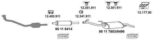 EBERSPACHER 12550 Система випуску ОГ