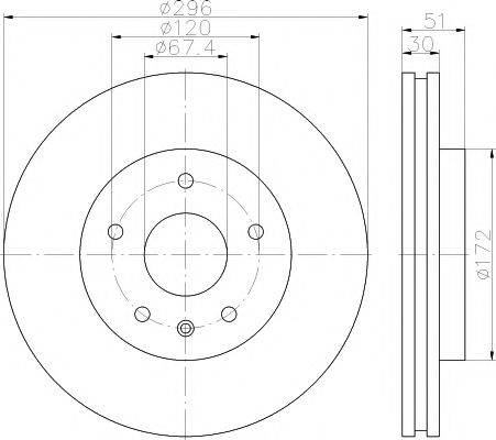 MINTEX MDK0254 Комплект гальм, дисковий гальмівний механізм