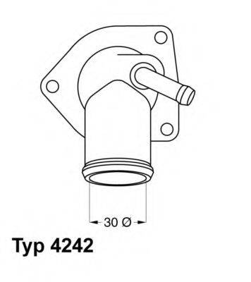 WAHLER 424292D Термостат, охолоджуюча рідина