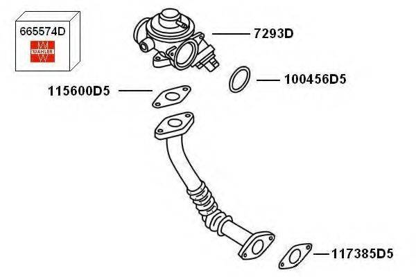 WAHLER 7900388 Рециркуляція ОГ