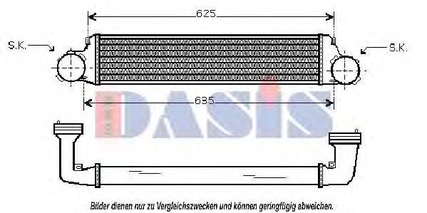 AKS DASIS 057006N Інтеркулер