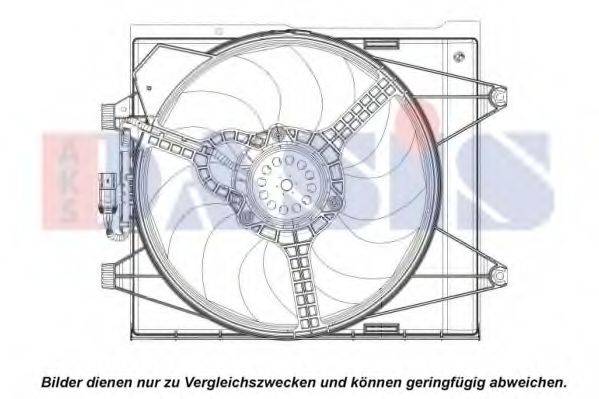 AKS DASIS 088410N Вентилятор, охолодження двигуна