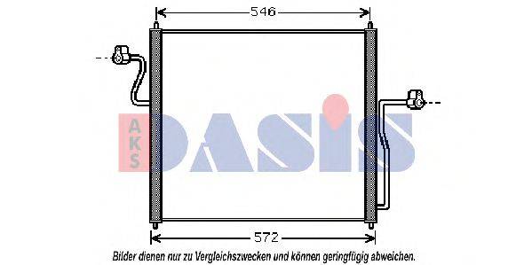 AKS DASIS 092035N Конденсатор, кондиціонер