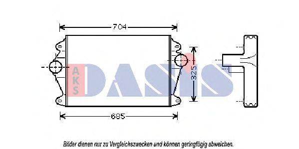 AKS DASIS 267160N Інтеркулер