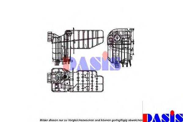 AKS DASIS 274010N Компенсаційний бак, охолоджуюча рідина