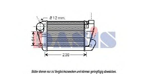 AKS DASIS 487023N Інтеркулер