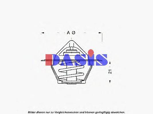 AKS DASIS 750939N Термостат, охолоджуюча рідина