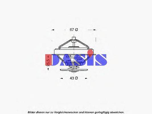 AKS DASIS 751891N Термостат, охолоджуюча рідина