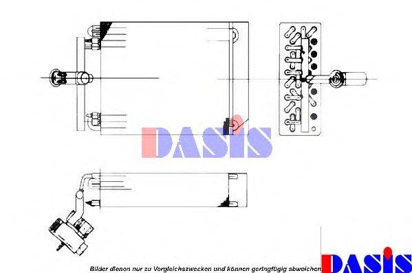 AKS DASIS 820004N Випарник, кондиціонер