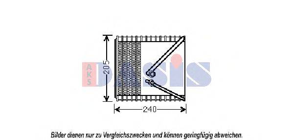 AKS DASIS 820311N Випарник, кондиціонер