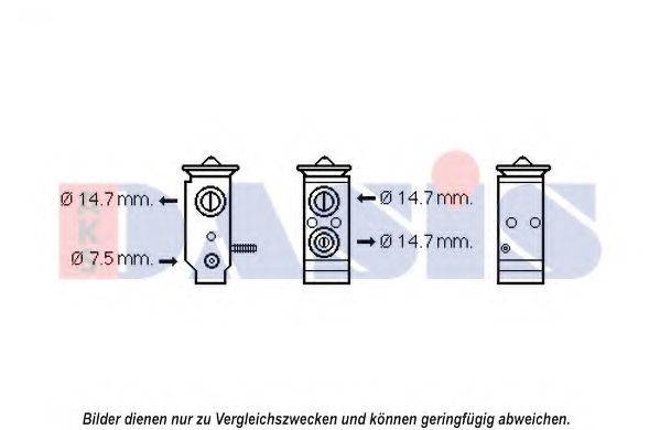 AKS DASIS 840196N Розширювальний клапан, кондиціонер