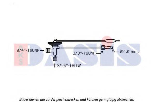 AKS DASIS 840208N Розширювальний клапан, кондиціонер
