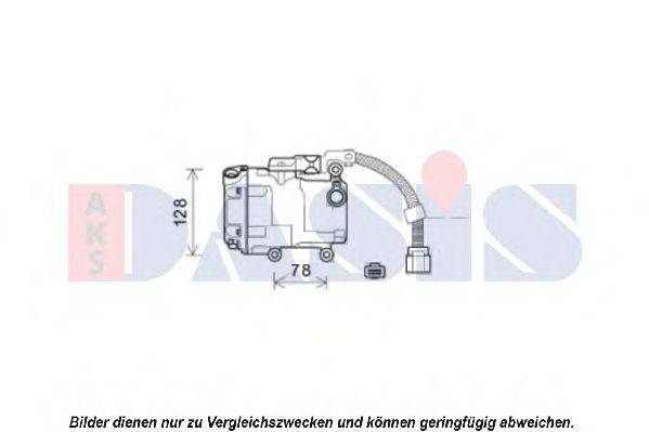 AKS DASIS 851987N Компресор, кондиціонер