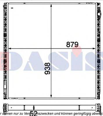 AKS DASIS 260035N Низькотемпературний охолоджувач, інтеркулер