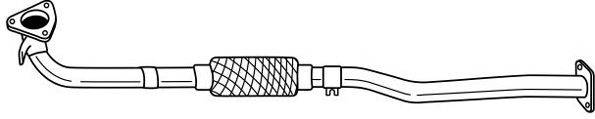 AKS DASIS SG38134 Труба вихлопного газу