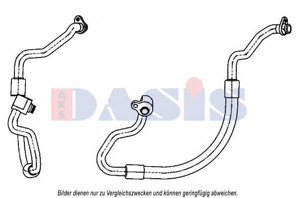 AKS DASIS 885866N Трубопровід низького тиску, кондиціонер