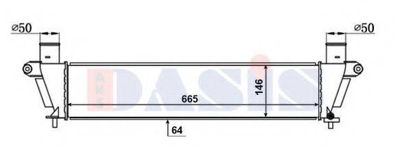 AKS DASIS 237001N Інтеркулер