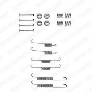 DELPHI LY1030 Комплектуючі, гальмівна колодка