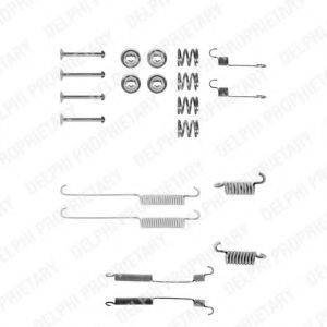 DELPHI LY1035 Комплектуючі, гальмівна колодка