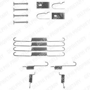 DELPHI LY1113 Комплектуючі, гальмівна колодка