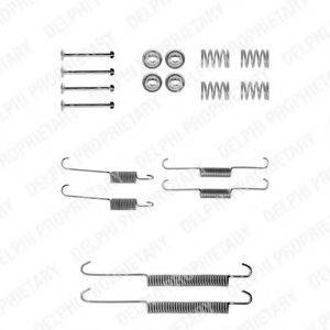 DELPHI LY1162 Комплектуючі, гальмівна колодка