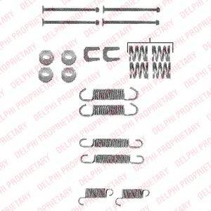 DELPHI LY1347 Комплектуючі, гальмівна колодка