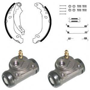 DELPHI KP1060 Комплект гальмівних колодок