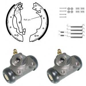 DELPHI KP677 Комплект гальмівних колодок