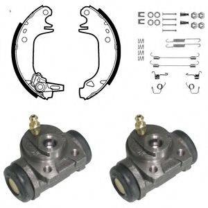 DELPHI KP831 Комплект гальмівних колодок
