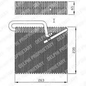 DELPHI TSP0525148 Випарник, кондиціонер