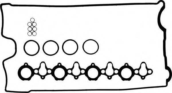 VICTOR REINZ 153768201 Комплект прокладок, кришка головки циліндра
