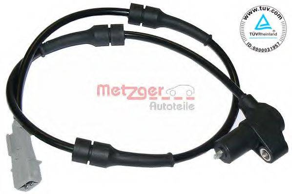 METZGER 0900048 Датчик, частота обертання колеса