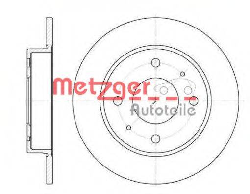 METZGER 687900 гальмівний диск