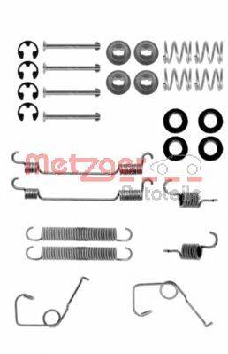 METZGER 1050706 Комплектуючі, гальмівна колодка