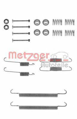 METZGER 1050707 Комплектуючі, гальмівна колодка