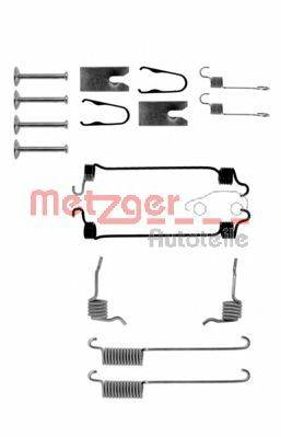 METZGER 1050751 Комплектуючі, гальмівна колодка