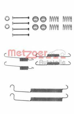 METZGER 1050756 Комплектуючі, гальмівна колодка