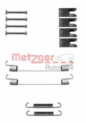 METZGER 1050827 Комплектуючі, гальмівна колодка