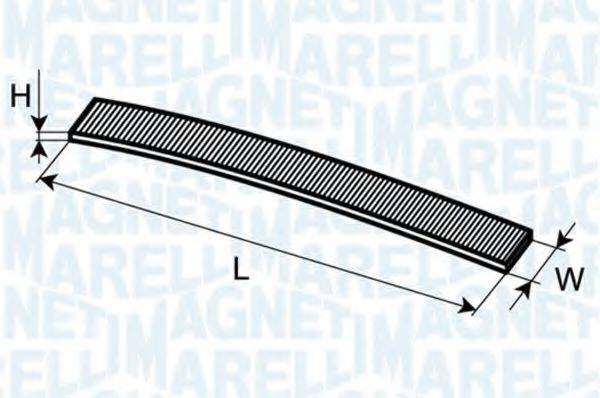 MAGNETI MARELLI 350203065080 Фільтр, повітря у внутрішньому просторі